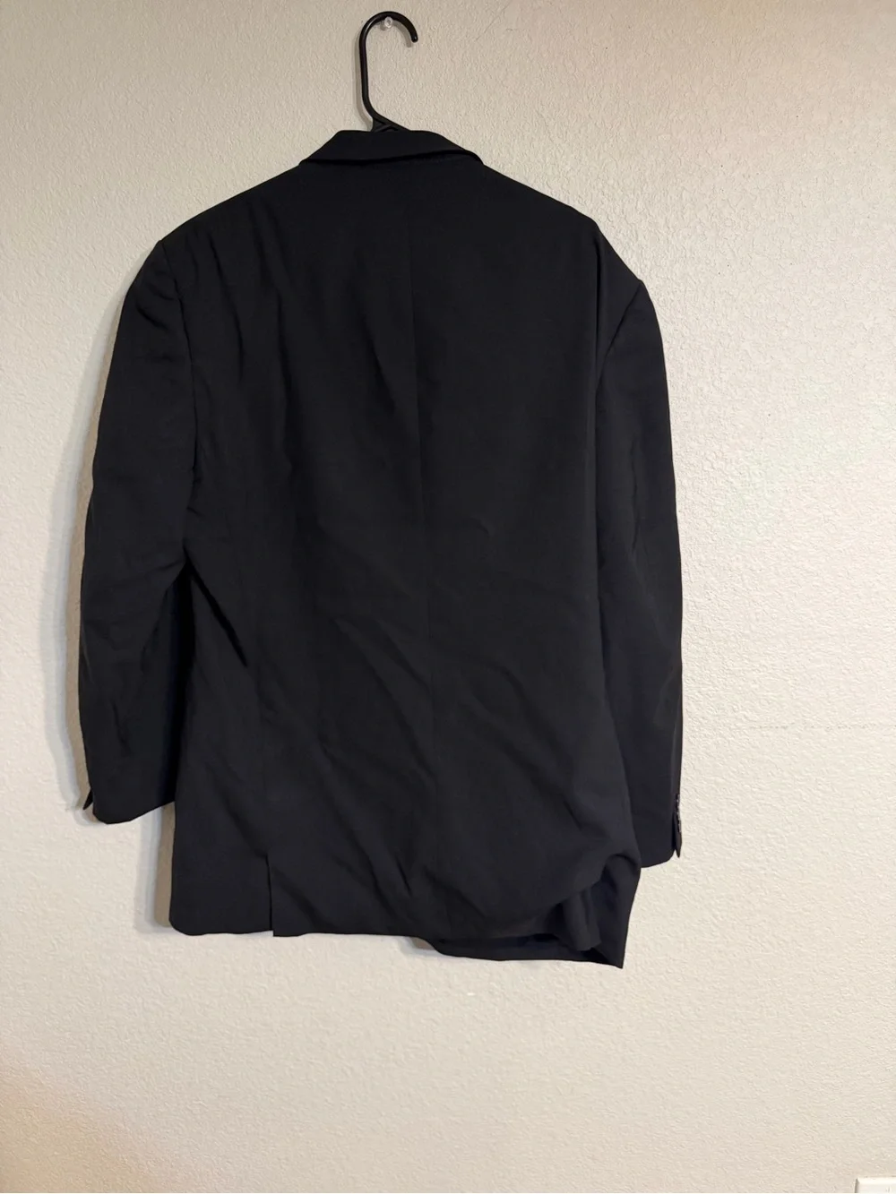 Versace Black Men's Sport Coat - Classic Notch Lapel